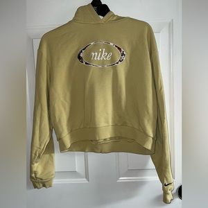 Womens Cropped Nike Hoodie